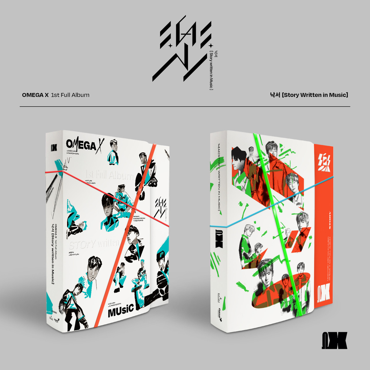 OMEGA X - 1ST FULL ALBUM [ STORY WRITTEN IN MUSIC ] RANDOM VER